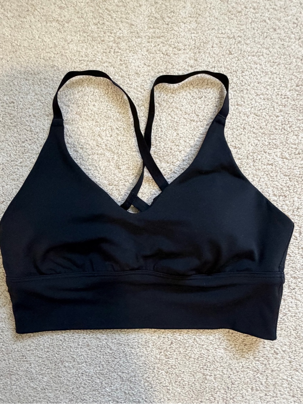 Women’s Black Strappy Bralette from Aerie
